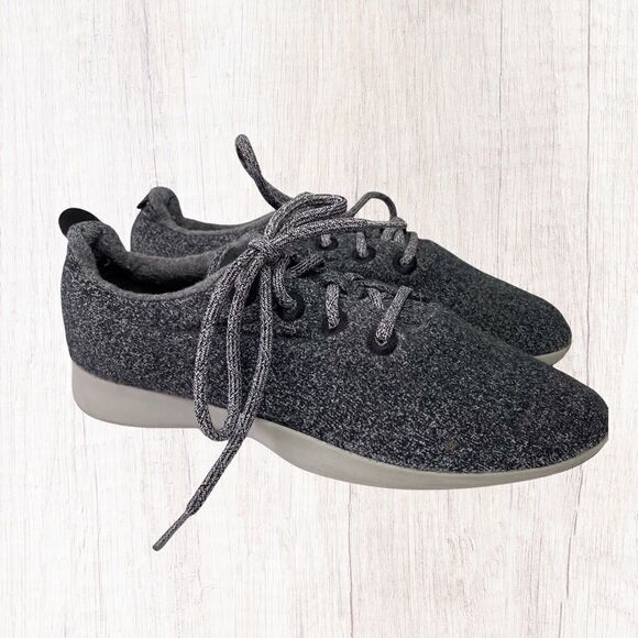 All Bird Men's Heather Grey Wool Runners SZ 11 - Picture 1 of 6